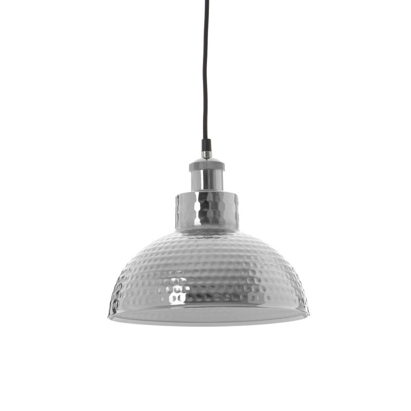 Carone 1 - Light Silver Single Pendant