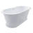 Chateau 66'' x 32'' Soaking Solid Surface Bathtub-50879088