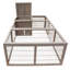 Calirae Weather Resistant Small Animal Hutch