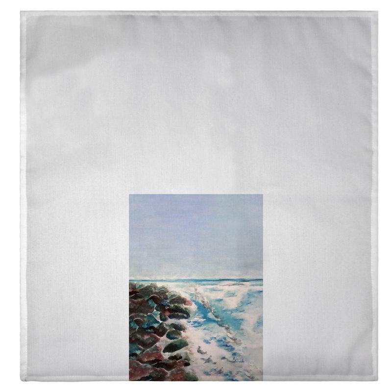 Serviette d'invité Rough Ocean