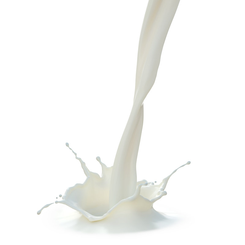 «Versing Milk» - Photographie sur toile tendue, H 12 po x l 12 po