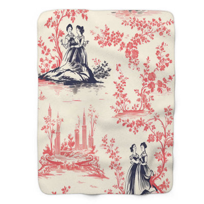 Kaleidoscope Toile - 1 Piece Premium Blanket