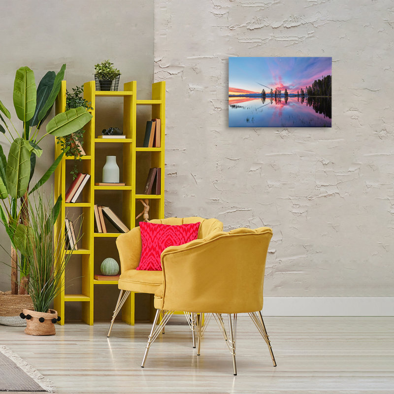Toile Gull Point At Sunrise, design par Jon Evan, H 16 po x l 24 po
