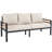 4-Piece Acacia Wood Patio Set with Removable Cushions-412396259