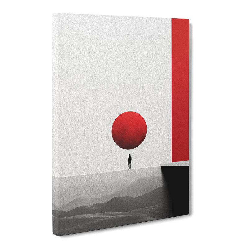 Minimalist Minimalism - Wrapped Canvas, 50cm H x 35cm W x 3cm D