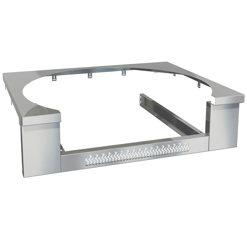 Evo Grills Cooktop Trim Kit, 9.36" H x 34.5" W x 29" D