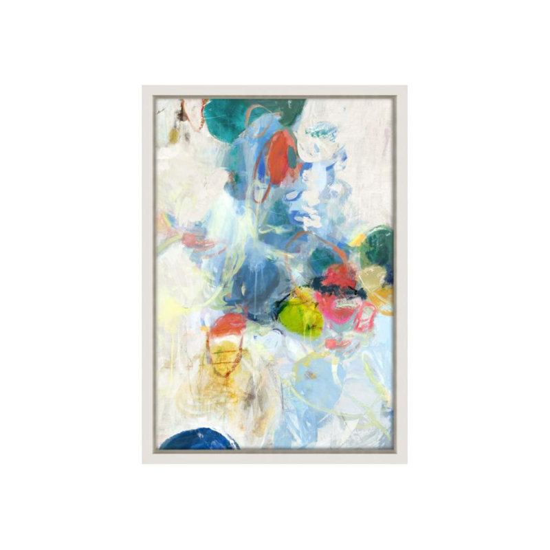 Gravity par Fern Cassidy - Peinture sur toile, Extérieur, H 57 po x l 40 po x P 1,5 po