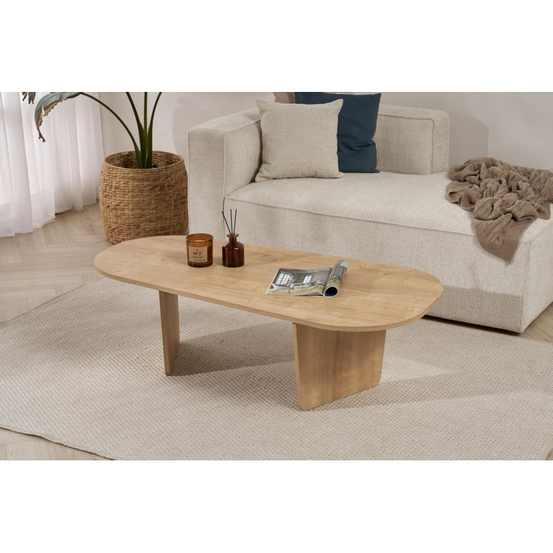 Coffee Table, 65cm H x 130cm W x 40cm D, Oak