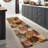 Contemporary Geometric Pattern Non-Woven Thin Type Printed Rug Ideal for Modern Home Decor and Office Spaces-126123492