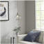 Luminaire suspendu en forme de cloche en orme