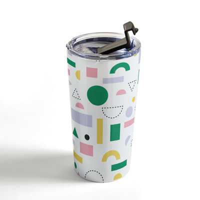 East Urban Home Double Wall Insulated Stainless Steel Travel Mug