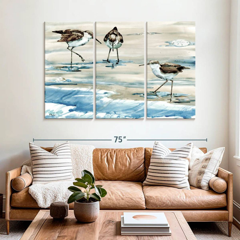 Brampt Rockhampton Sandpipers I Light, 42" H x 65" W