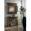 Boalsburg Solid Teak Wood Flat Wall Mirror-27445185