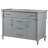 48” Single Vanity Set With White Carrara Marble Top and Mirror-496726691