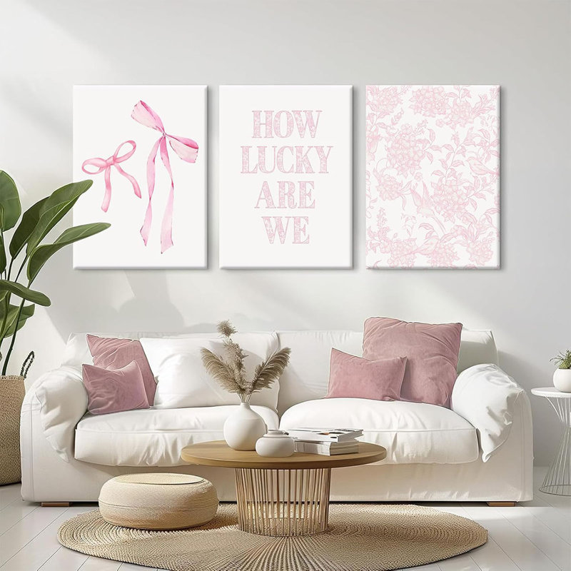 3 Piece Wrapped Canvas Wall Art