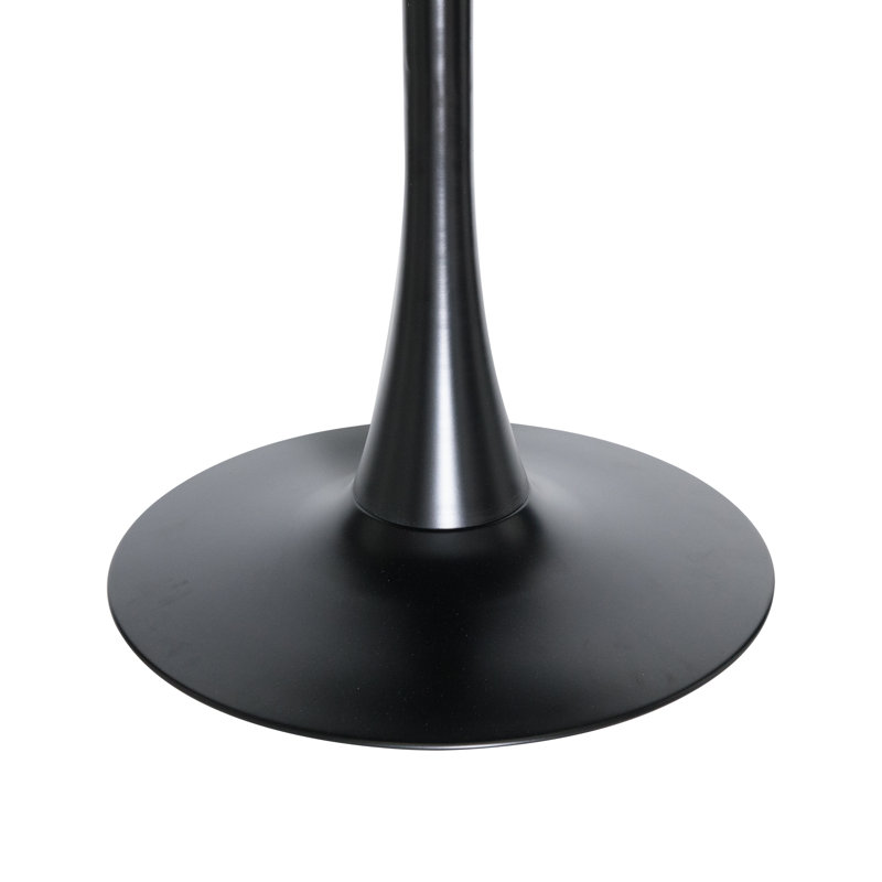 Table de salle à manger ronde de 36 po Haefner, Noyer foncé