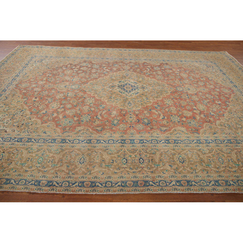 Tapis à motif vieilli 9 x 12