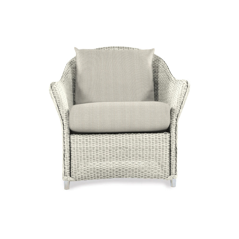 Weekend Retreat Outdoor Lounge Chair, Linen, Demo Oatmeal