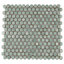 Hudson Penny Round Porcelain Mosaic Sheet Tile
