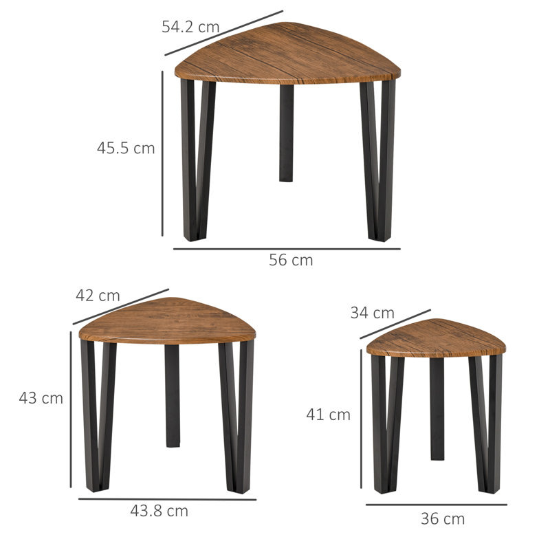 Alesandra Three Leg Coffee Table