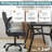 Zentrix Ultra-Modern Faux Leather Executive Office Chair with Lumbar Support, Flip-Up Arms & 360° Swivel - Ergonomic Task Chair-1290210484