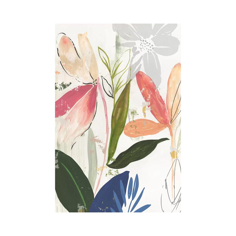 Lovely Companions 1 Piece Wrapped Canvas Painting