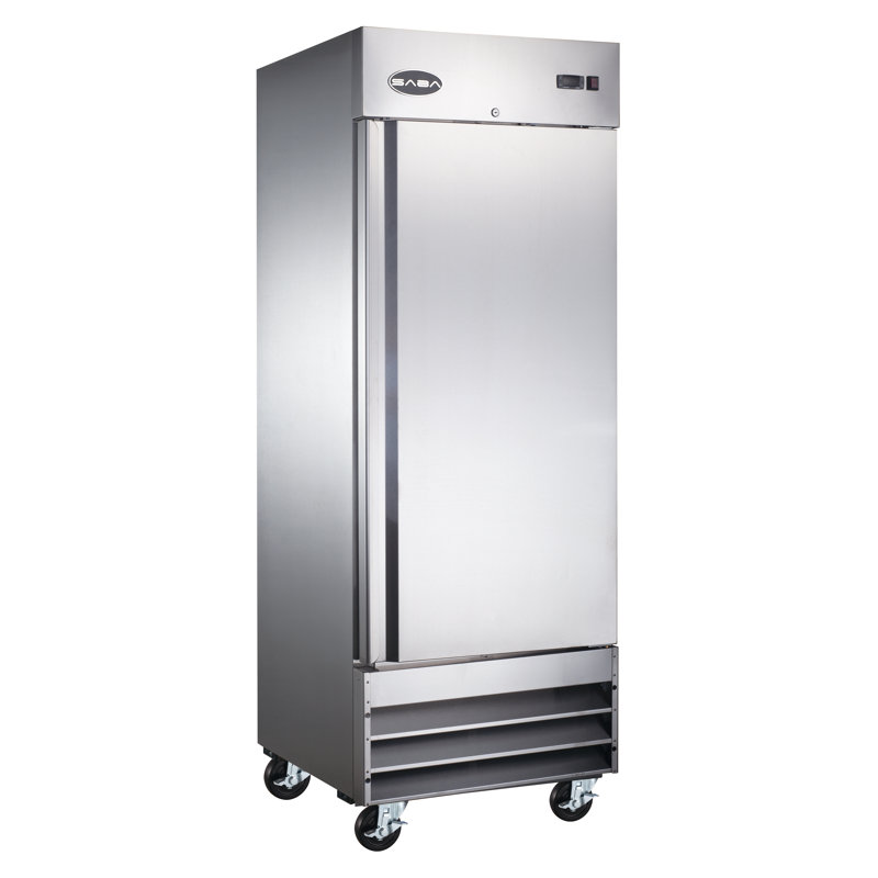 Heavy Duty Stainless Steel Commercial 23 cu ft Upright Freezer