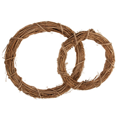 Dried Driftwood Twig Wreath