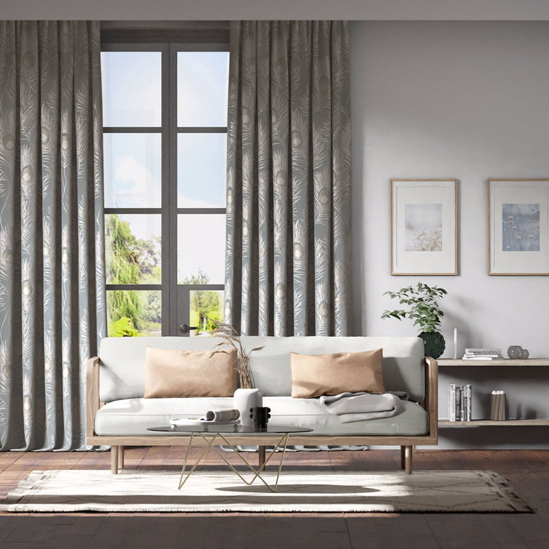 Orlena Fabric, Putty/Silver