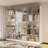 78.7'' H X 94.5'' W 5-Tier Display Bookcase With Glass Doors And LED Light-1946940326