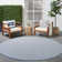 Gabriela Blue/Ivory Indoor/Outdoor Area Rug