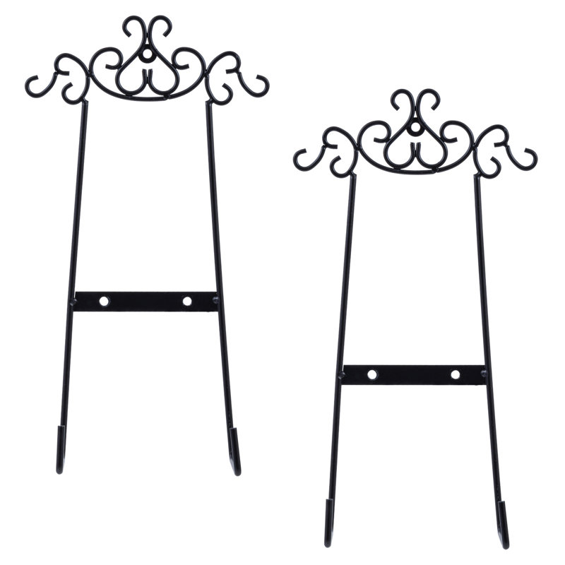 Metal Floating Shelf with Hooks
