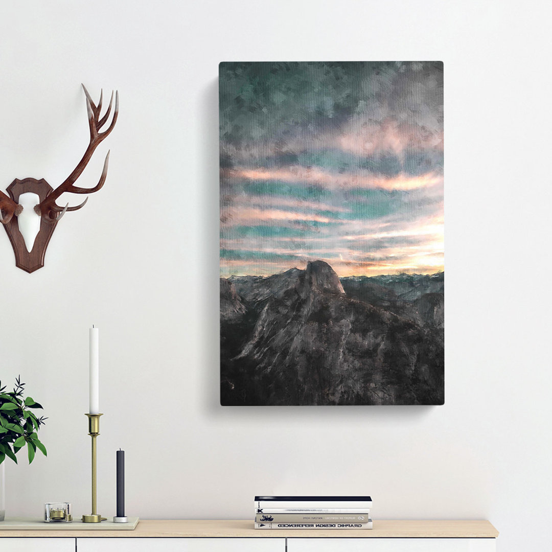 Glacier Point In California - Wrapped Canvas