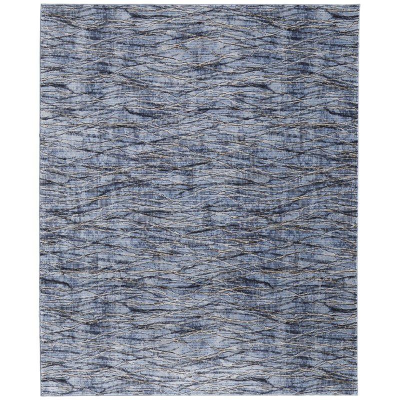 Maxin Performance Abstract Indoor Rug, Rectangle 6'7" x 9'6"