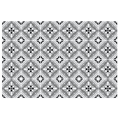 6'' W x 6'' L Vinyl Peel and Stick Field Tile
