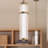 Riven 15.5-inch LED 1-Light Pendant with Clear Fluted Glass-111187503