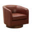 Siège confortable en cuir - ressorts sinueux «no Sag», chaise pivotante de soutien durable de 28,81 po de profondeur, spacieuse-2049560804