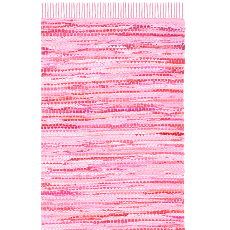Tapis couleur unie en coton recyclé Ashburt, Rectangle 8 pi x 10 pi