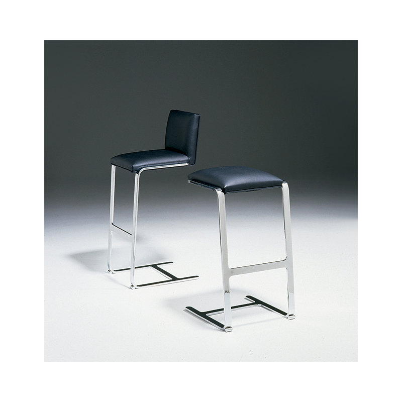 Tabouret de bar 30 po Mies Van der Rohe