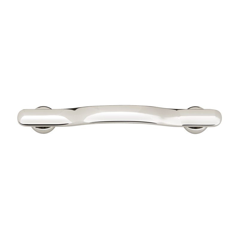 Poignée arche 3 3/4 po Jackson, Nickel poli