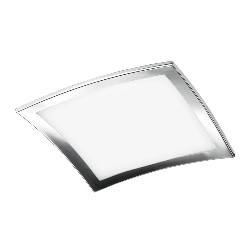 Glass Flush Mount, 3.88" H x 19.75" W x 19.75" D