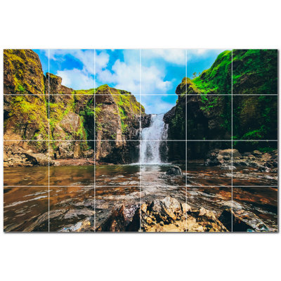 Chutes d'eau photo 8 x 8