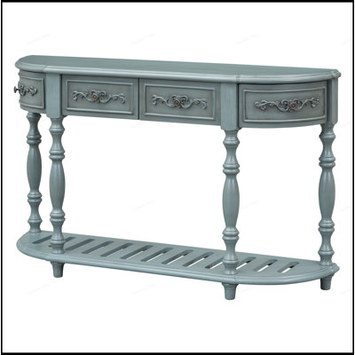 Console polyvalente avec plusieurs tiroirs et tablettes pour diverses pièces, parfaite pour le rangement et la présentation