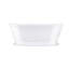 Aqua Eden 60" x 28" Pedestal Soaking Bathtub