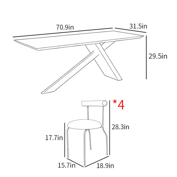Dimensions du produit