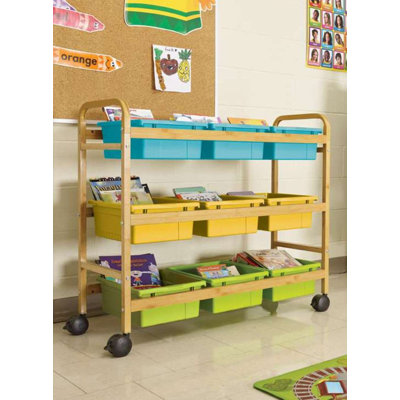 Bamboo Teaching Cart