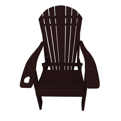 Dermando Foldable Outdoor Adirondack Chair