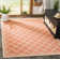 Ferrill Rust/Cream Area Rug