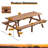 Solid Wood Picnic Table-816056086