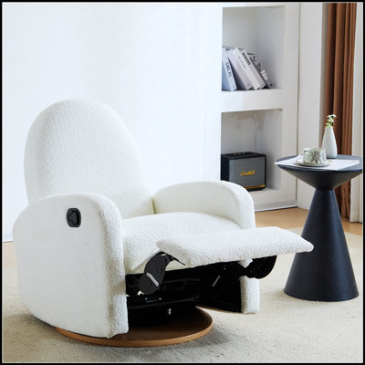 Fauteuil inclinable et pivotant à 360 ° avec mouvement à bascule pour un confort et une détente ultimes